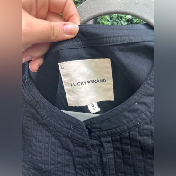 NWT Lucky 🍀 Brand | Popover Basic Top - Picture 4 of 5